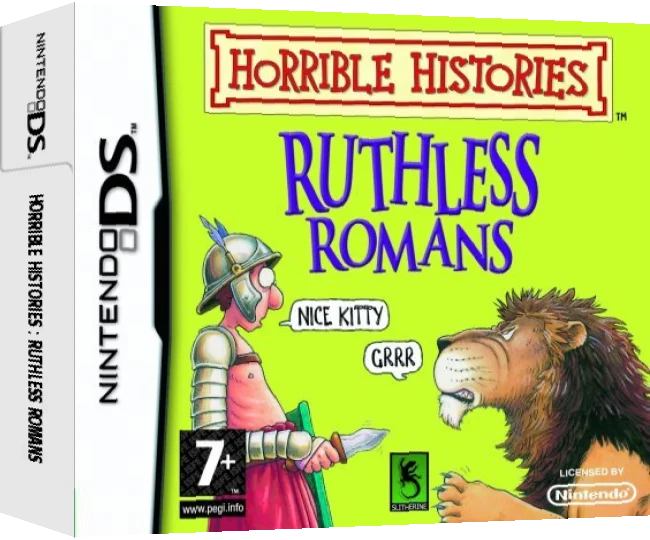 Horrible Histories - Ruthless Romans — box-3D (EU)