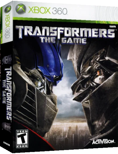 Transformers - The Game — box-3D (US)