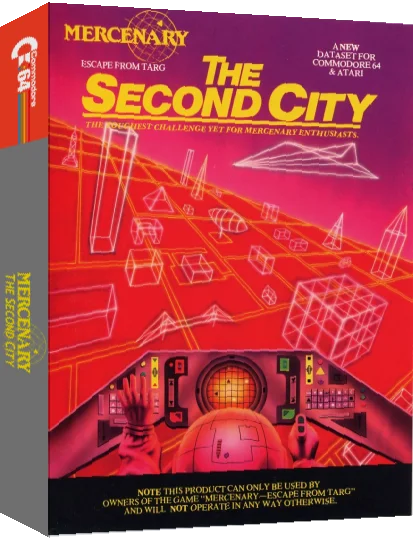 Mercenary - The Second City — box-3D (UK)