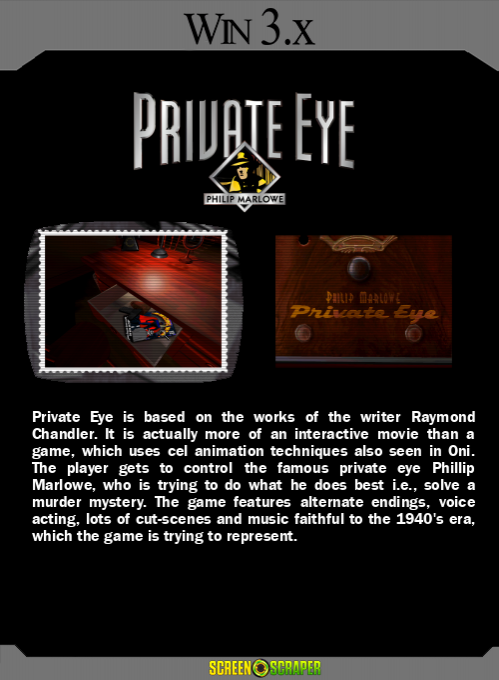 Private Eye — box-2D-back (SS)