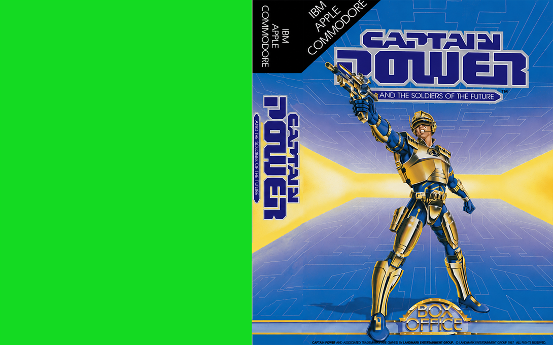 Captain Power — box-texture (US)
