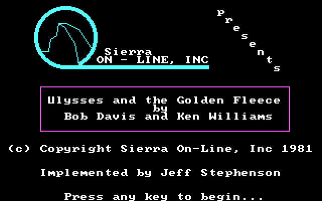 Ulysses And The Golden Fleece — sstitle (US)