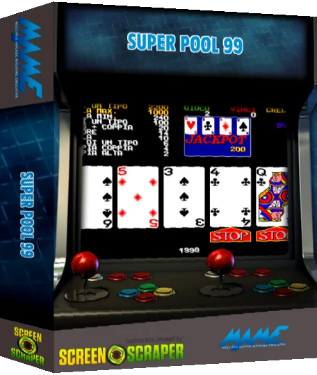 Super Pool 99 — box-3D (SS)