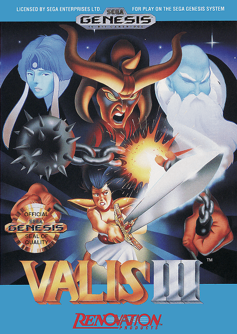Valis 3 box art