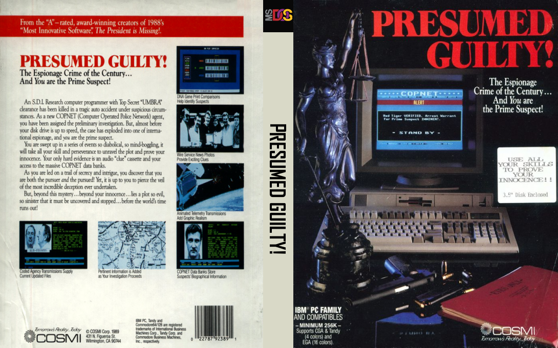 Presumed Guilty! — box-texture (US)