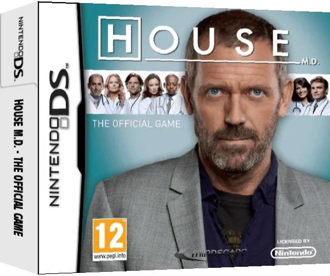 House M.D. - The Official Game — box-3D (EU)