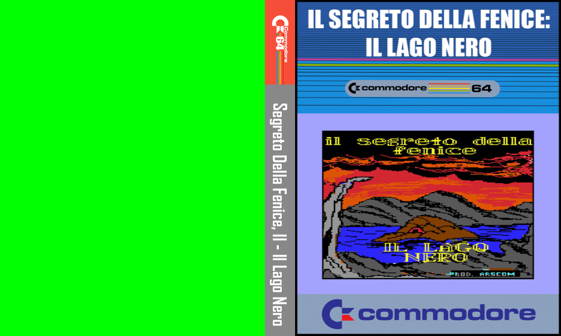 Segreto Della Fenice, Il - Il Lago Nero — box-texture (CUS)