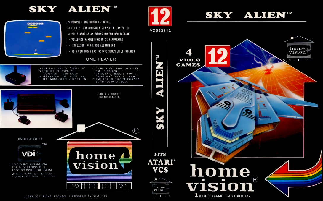 Sky Alien — box-texture (EU)