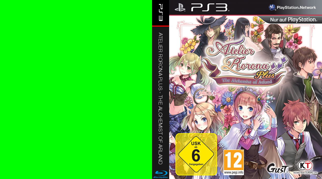 Atelier Rorona Plus - The Alchemist of Arland — box-texture (DE)