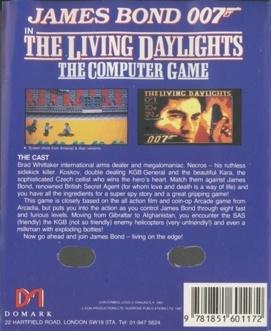 Living Daylights, The — box-2D-back (EU)