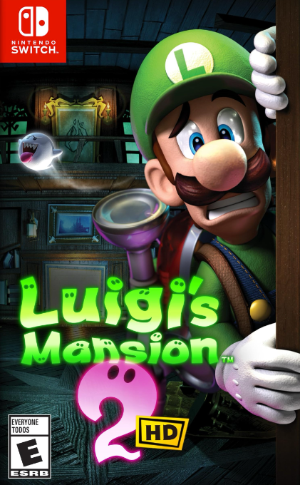 Luigi's Mansion 2 HD box art