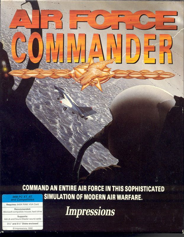Air Force Commander box art