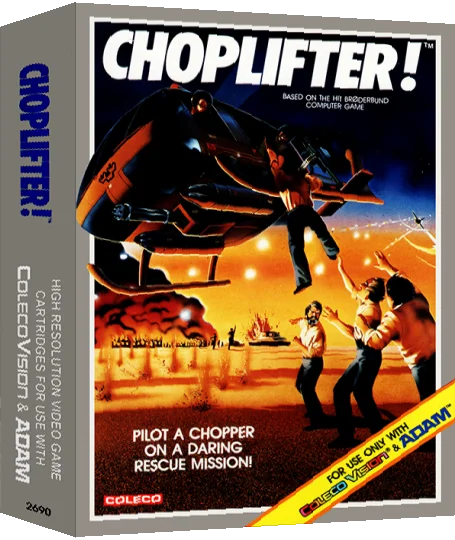 Choplifter! — box-3D (US)