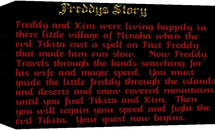 Fast Freddy — box-3D (WOR)