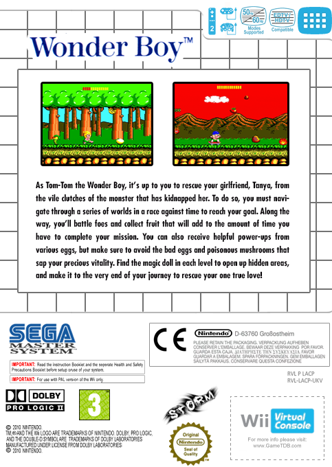 Wonder Boy — box-2D-back (EU)