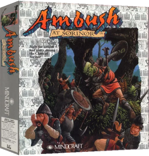 Ambush At Sorinor — box-3D (US)