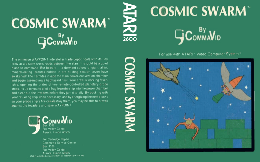 Cosmic Swarm — box-texture (US)