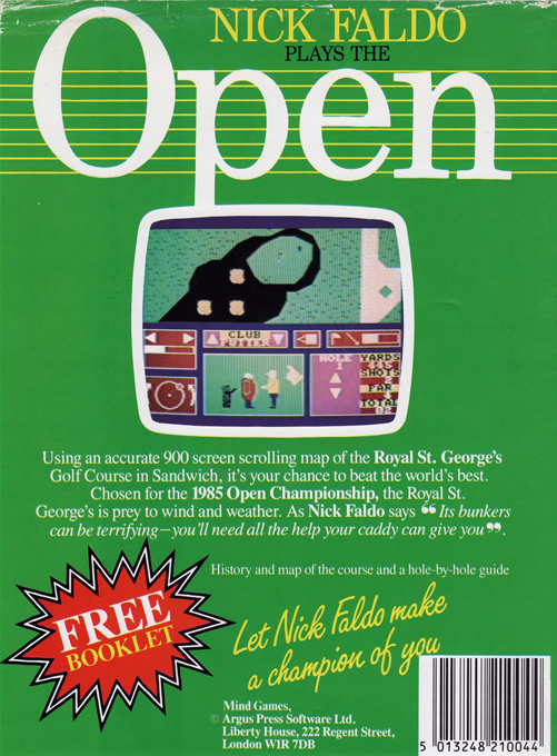 Nick Faldo Plays The Open — box-2D-back (EU)