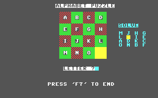 Puzzler's Choice — ss (WOR)