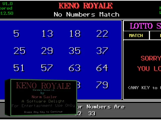 Keno Royale — mixrbv2 (WOR)