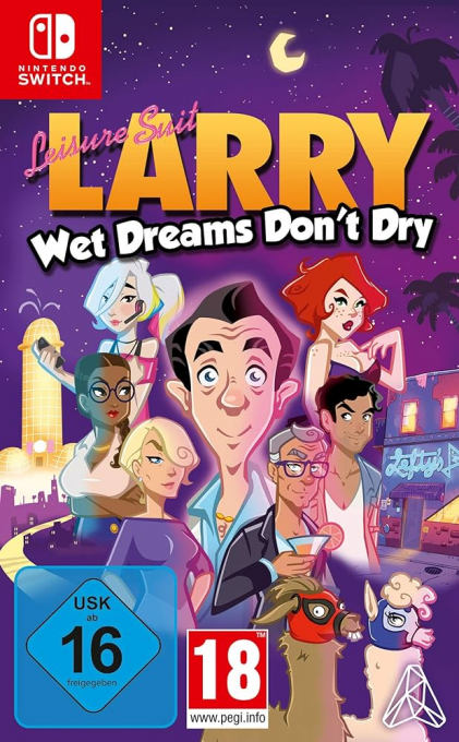 Leisure Suit Larry - Wet Dreams Dont Dry — box-2D (DE)