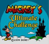 Mickey's Ultimate Challenge — sstitle (US)
