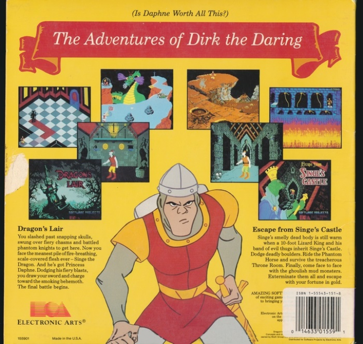 Dragon's Lair — box-2D-back (US)