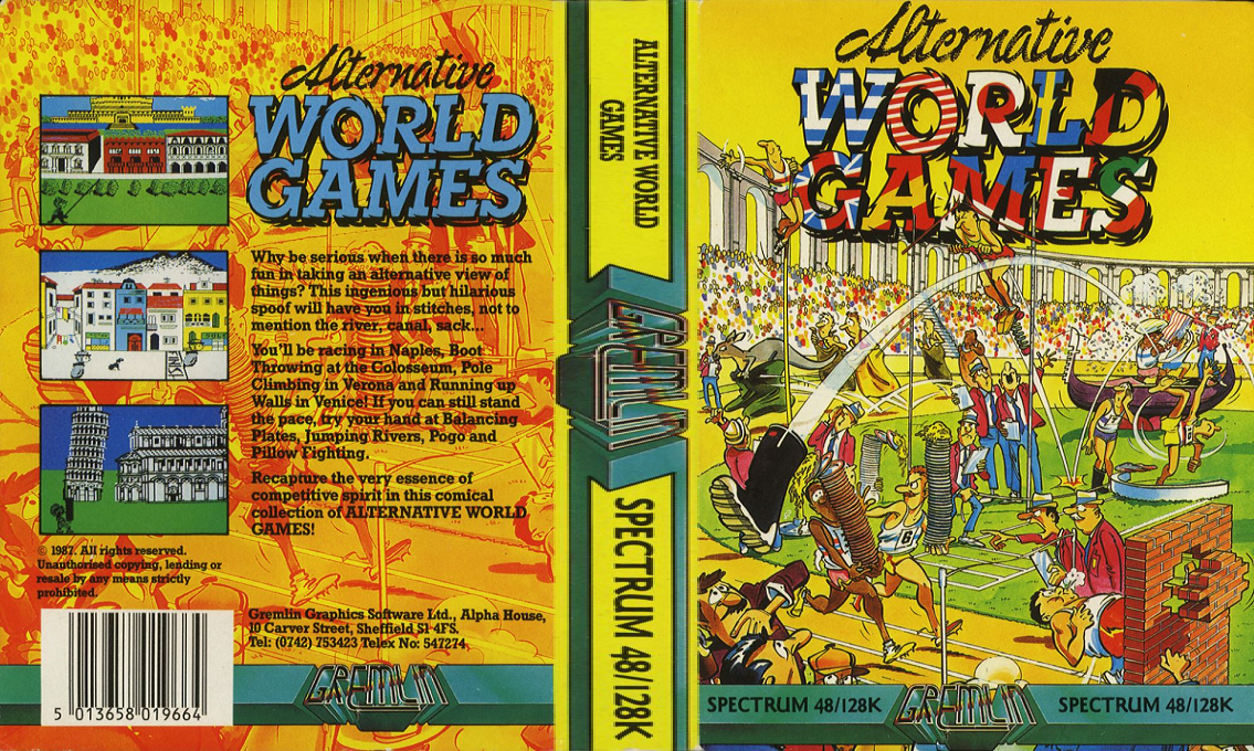 Alternative World Games — box-texture (EU)