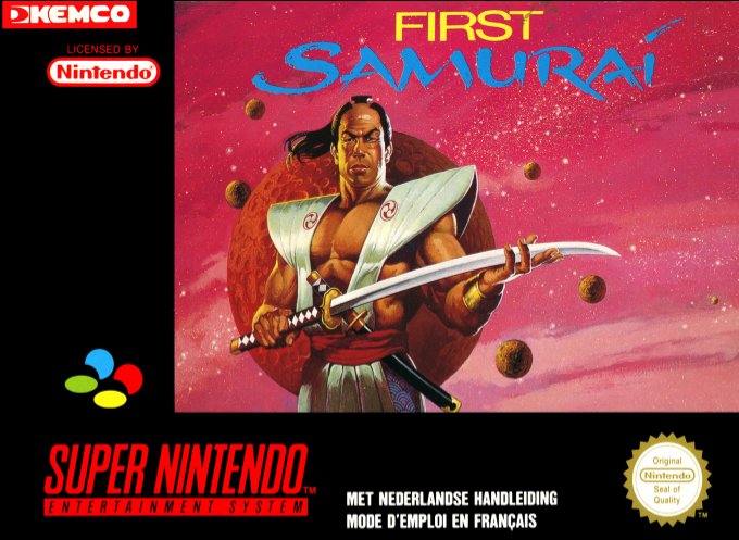 First Samurai — box-2D (EU)