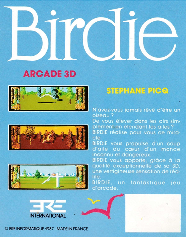 Birdie — box-2D-back (FR)