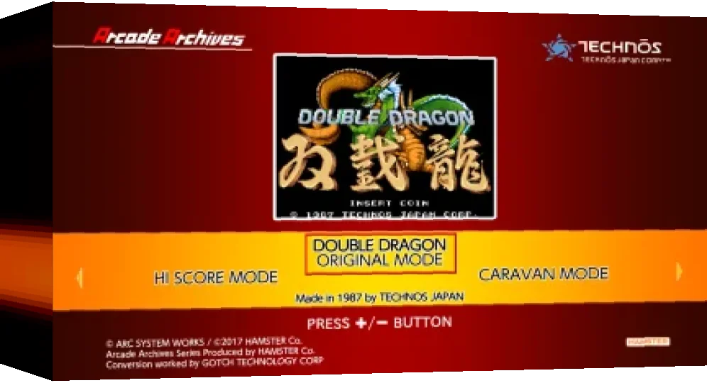 Arcade Archives Double Dragon — box-3D (WOR)