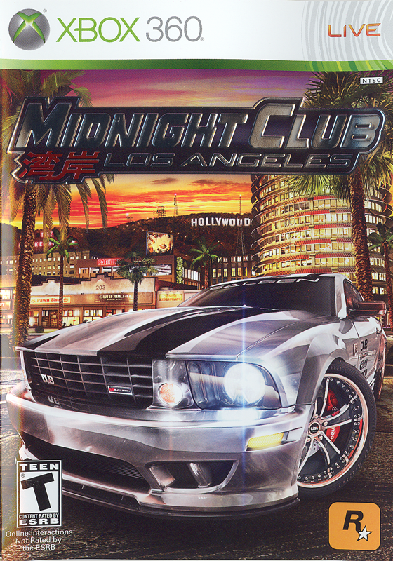 Midnight Club - Los Angeles box art