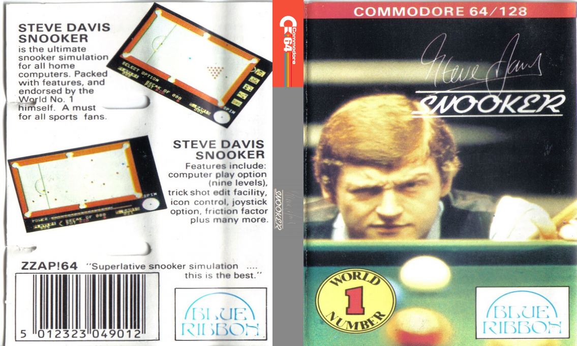 Steve Davis Snooker — box-texture (EU)
