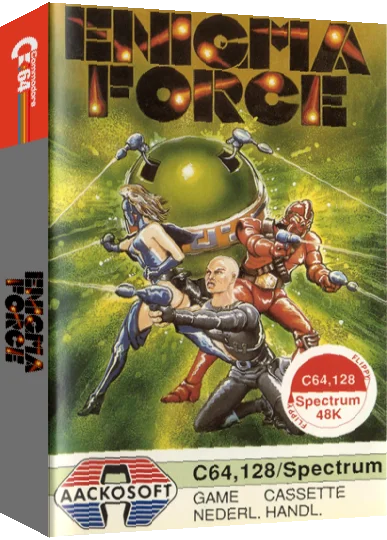 Enigma Force — box-3D (US)
