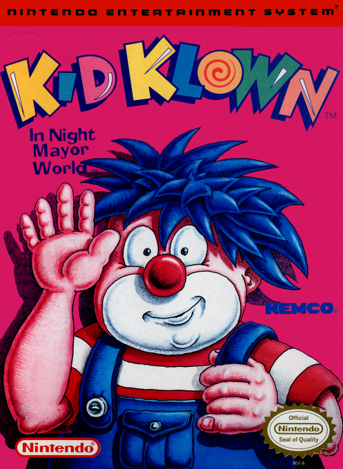 Kid Klown in Night Mayor World box art