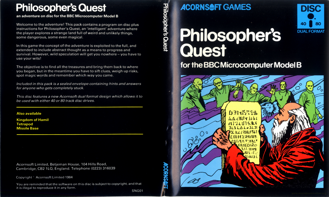 Philosopher's Quest — box-texture (EU)