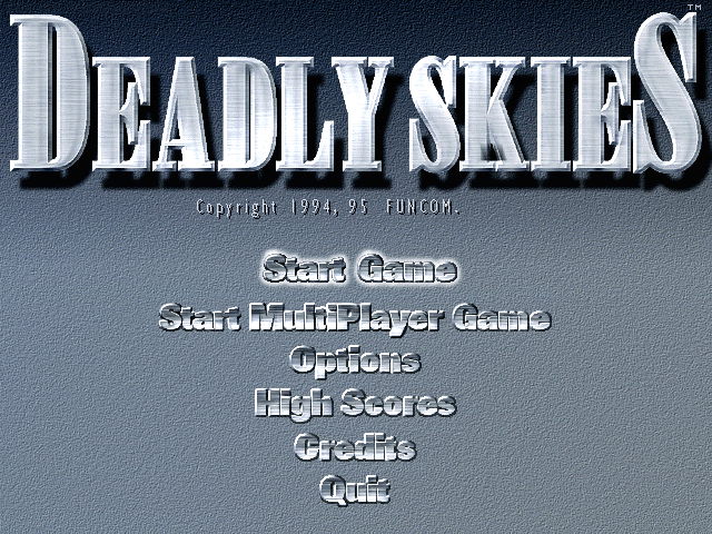 Deadly Skies box art