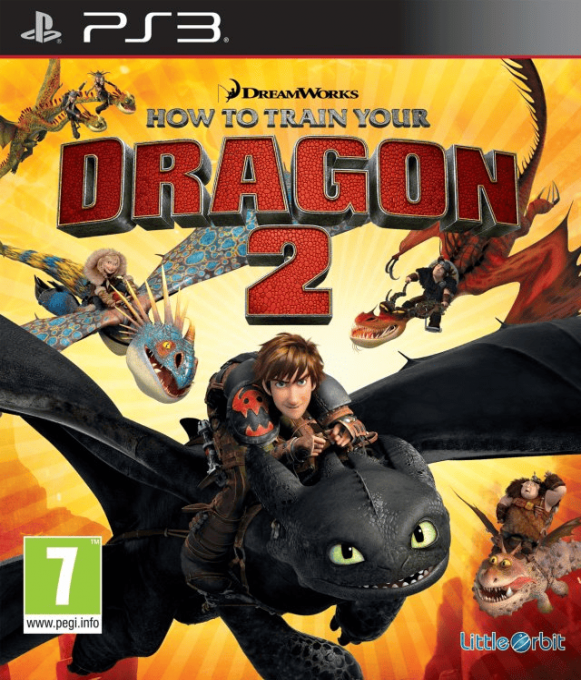 DreamWorks How to Train Your Dragon 2 box art
