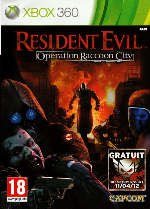 Biohazard - Operation Raccoon City box art