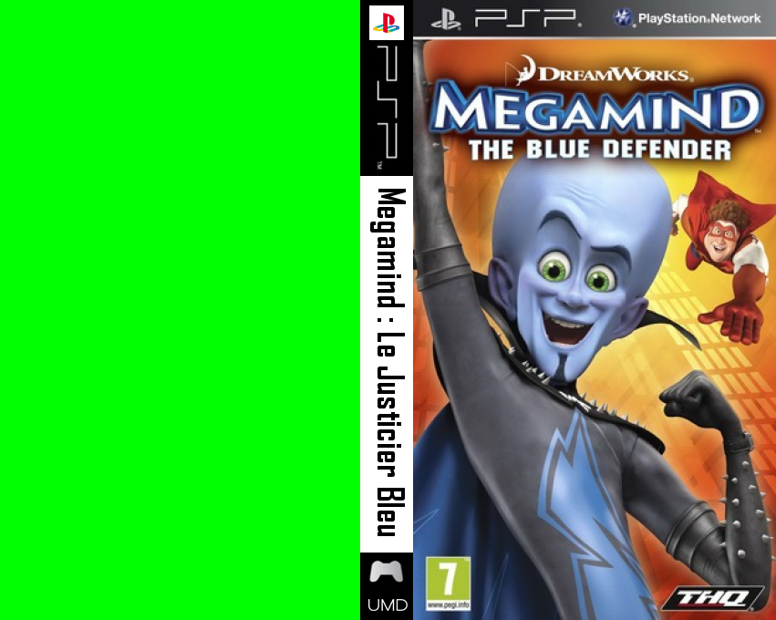 Megamind: The Blue Defender — box-texture (EU)