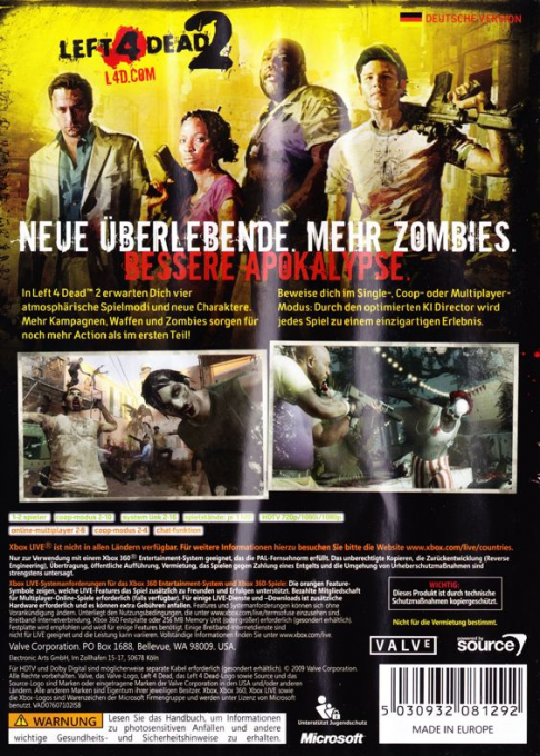Left 4 Dead — box-2D (DE)