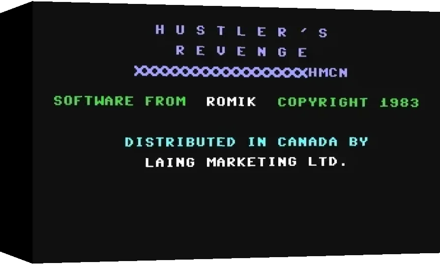 Hustler's Revenge — box-3D (WOR)