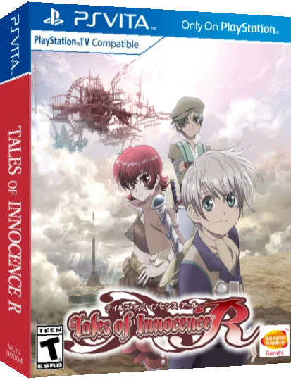 Tales of Innocence R — box-3D (US)