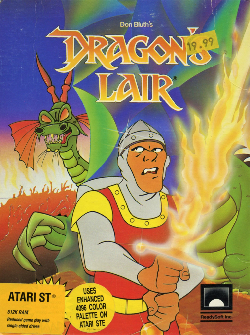 Dragon's Lair box art