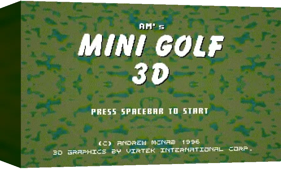 Am's Mini Golf 3d — box-3D (WOR)
