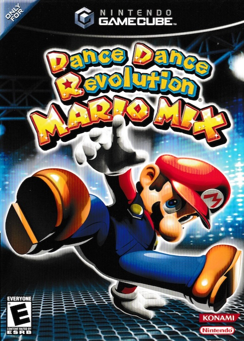 Dancing Stage Mario Mix box art