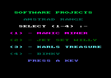 Amstrad CPC Four Pack — ss (EU)
