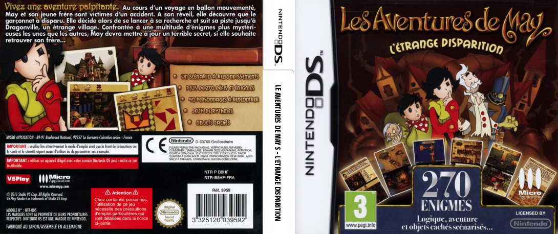 May's Mystery - Forbidden Memories — box-texture (FR)