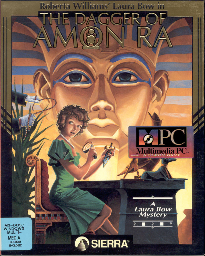 Laura Bow 2: The Dagger of Amon Ra box art