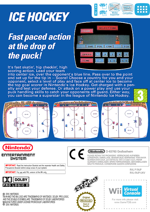 Ice Hockey — box-2D-back (EU)